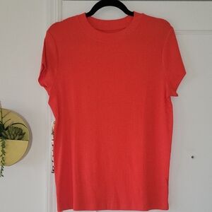 A New Day Vibrant Red Short Sleeve Tee